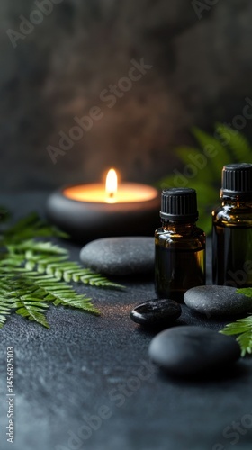 Relax with oils  candles