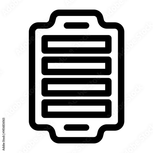 Battery Pack  icon for illustration