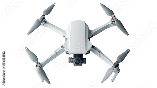 drone with digital camera on transparent background. drone png