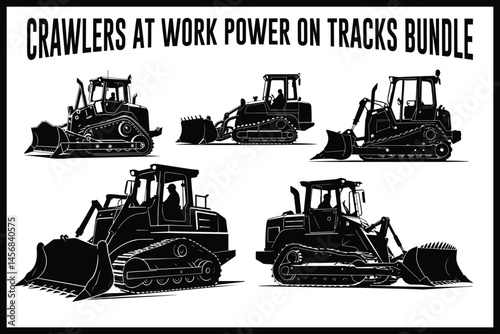 crawler at work power on tracks bundle