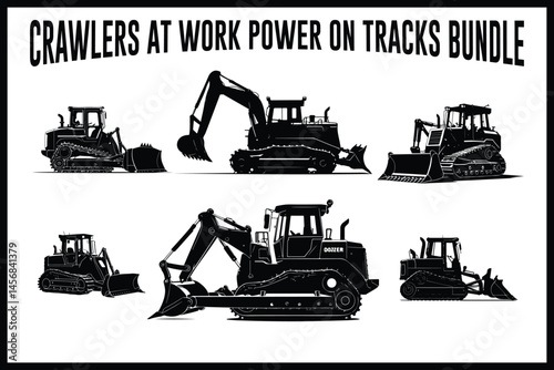 crawler at work power on tracks bundle