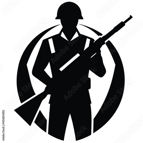 Silhouette of a Person Kite Surfing, Windsurfing, or Kitesurfing