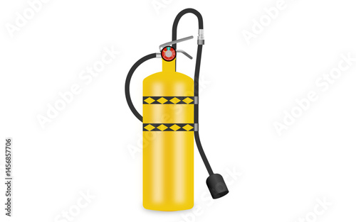 Class D Fire Extinguisher vector image, Fire Extinguisher png image