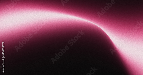 Abstract pink curved light beam background.