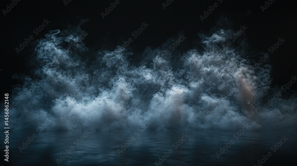 Obraz premium Abstract smoke design background