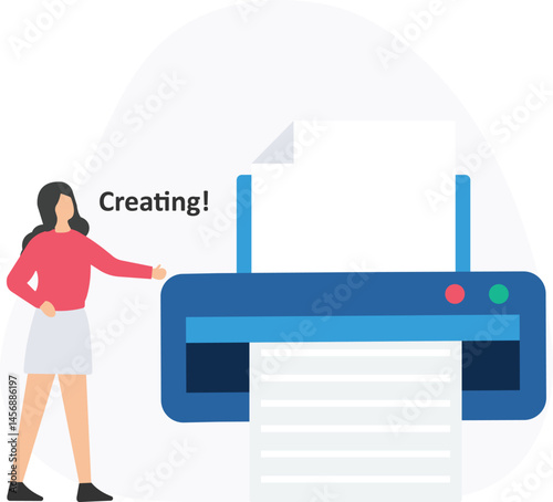 Print document or print setup, document formatting or page layout, print preview or output review, text alignment or font style, margin settings or page orientation, color printing or black-and-white 