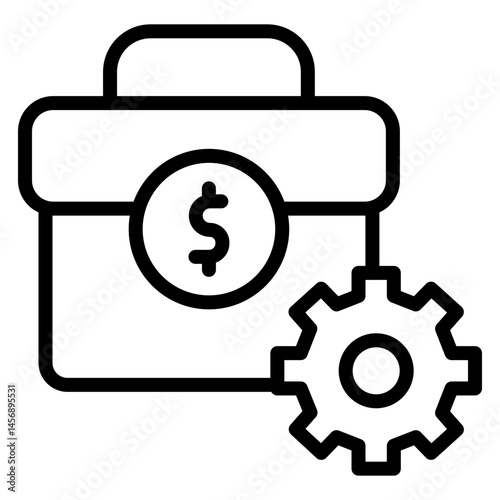 Wallpaper Mural Business Automation Tools Vector Line Icon Design Torontodigital.ca