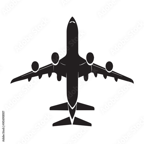 Aircraft Silhouette in Vector Format