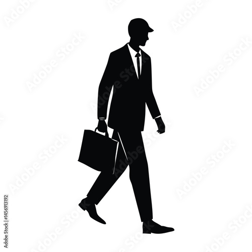 businessman with briefcase