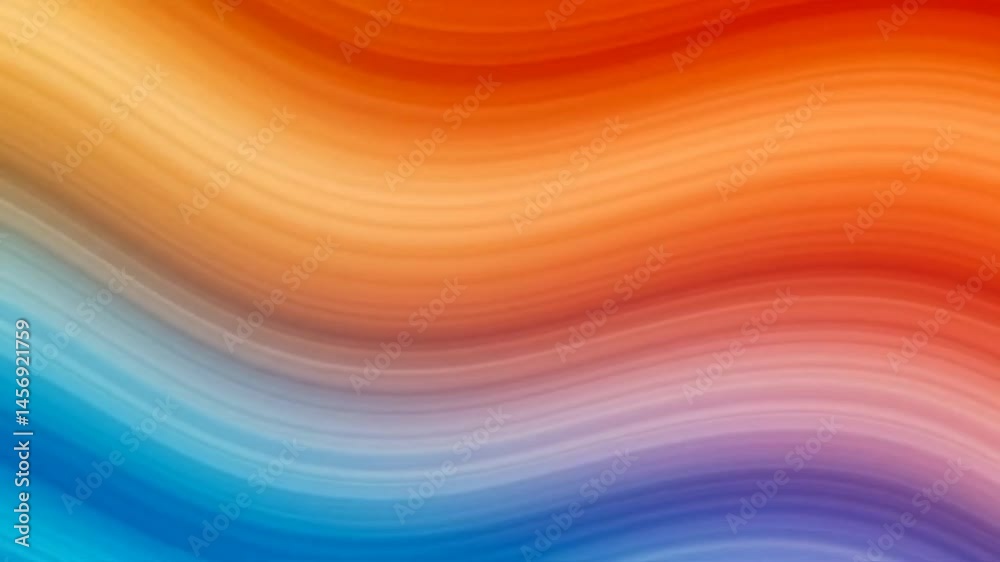 Abstract wavy gradient background in vibrant colors. Abstract wavy gradient background in vibrant colors.