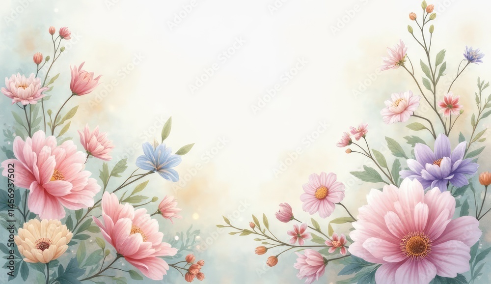 spring flowers background spring flowers background