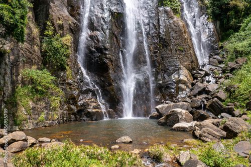 alien waterfall in Walhaputenna, Sri Lanka