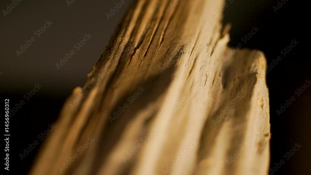 Matière bois en gros plan, détail et texture