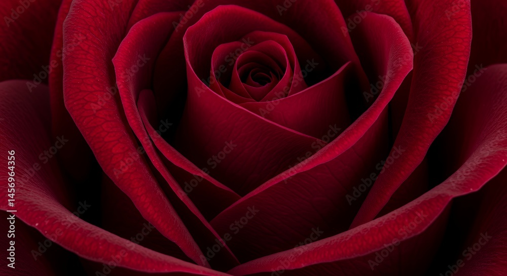 Naklejka premium Close up of red rose flower