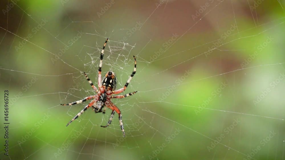 spider on web spider on web