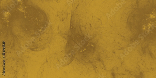 Grunge Golden Texture with an Abstract Swirl and Strong Visual Impact
