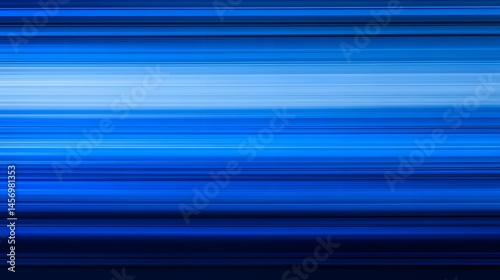 Abstract Blue Horizontal Stripes Background Texture
