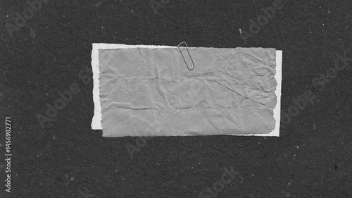 white paper on black