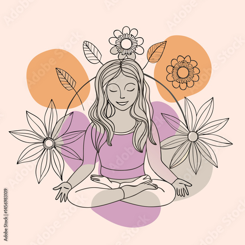 yoga lotus position