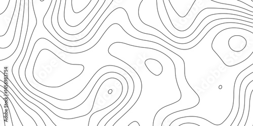 Topographic map background geographic line map with elevation assignments. World Map Vintage Old-Style. Abstract topographic contours map background. Panorama view gradient multicolor wave curve lines