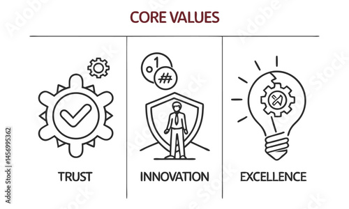 Hand-drawn light bulb icon representing a bright idea for business innovation and creative solutions