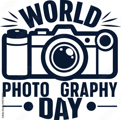 photography day stylish t sshirt design