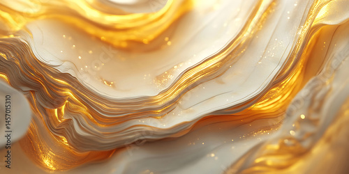 Golden Abstract Texture Luxury Background Image