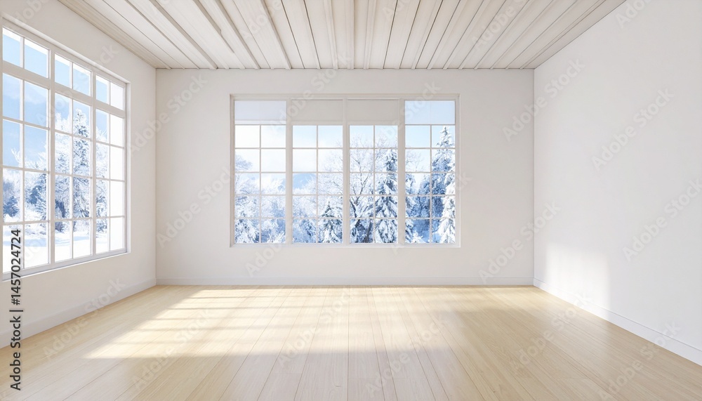 empty room with window empty room with window
