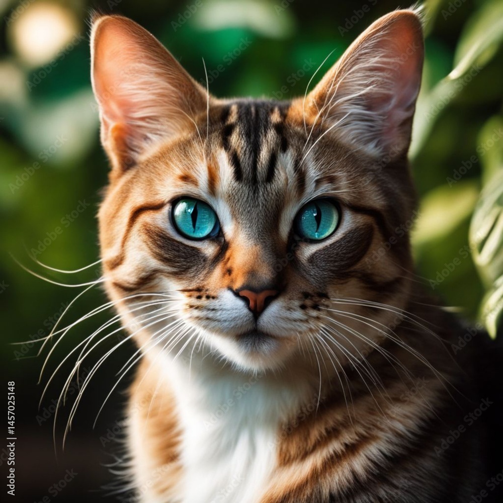 portrait of a cat portrait of a cat