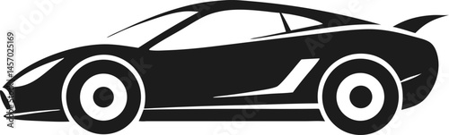 Sports Car Silhouette
