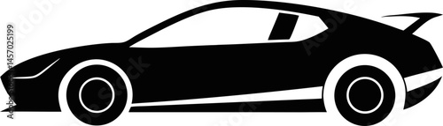 Sports Car Silhouette
