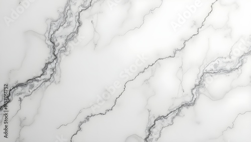 Marble Texture White and Gray Veins Abstract Background
