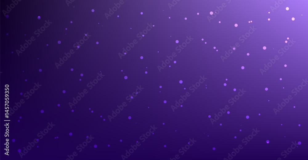 Elegant Violet Gradient Background with Scattered Dots, Abstract Design for Modern Presentations, Subtle Sparkle Effect, Cosmic Purple Backdrop, Ideal for Technology and Creative Projects