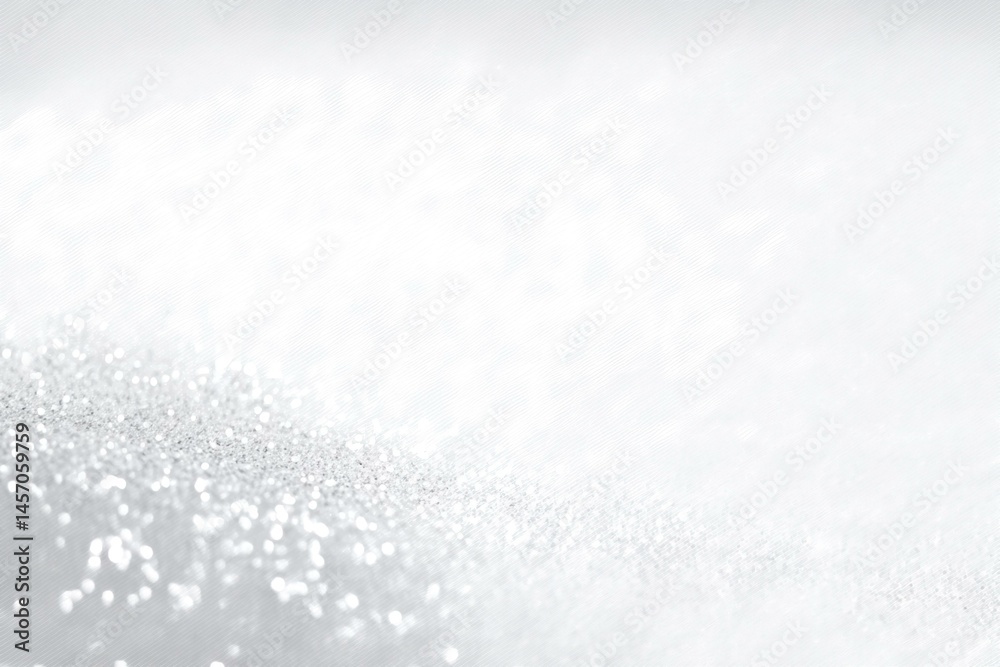 Obraz premium Sparkling White Background Texture