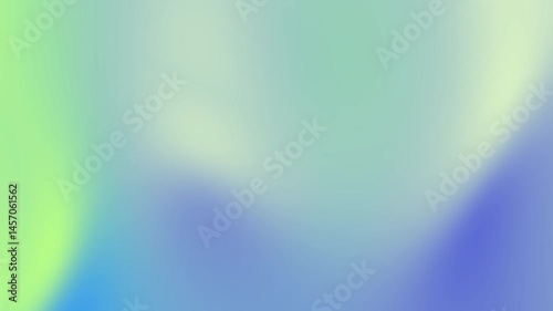 Blurry blue and green gradient ideal for backgrounds, overlays, or abstract designs adding a calming and soothing visual element.