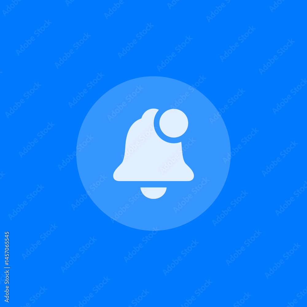 Bell Badge Circle Filled Icon Bell Badge Circle Filled Icon