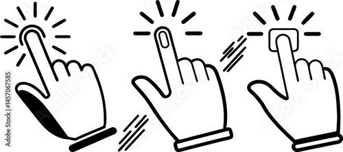 Click Cursor Vector Icon