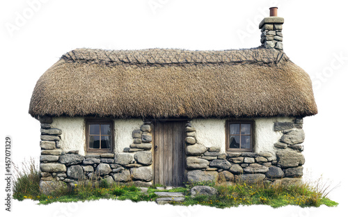 PNG English cottage architecture countryside thatched.