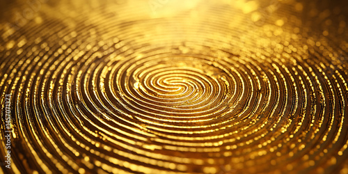 Golden Abstract Background Luxury Texture with Circular Patterns
