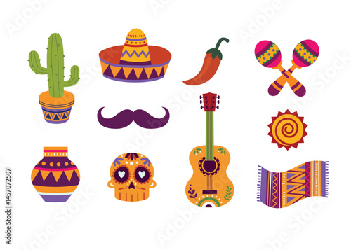 Cinco de Mayo party, mexican fiesta decoration