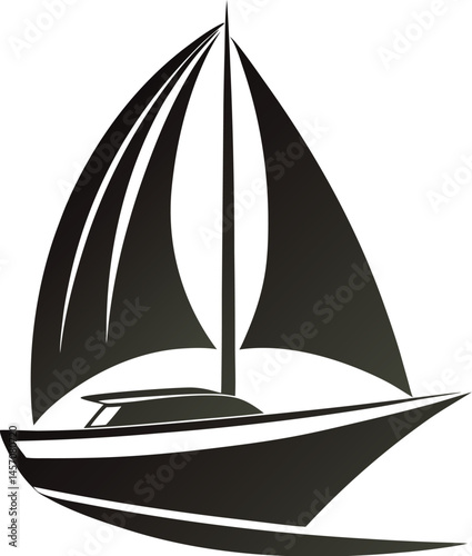 Ship wheel silhouette, Ship steering wheel, Boat steering wheels icon black silhouette, outline vector illustration
