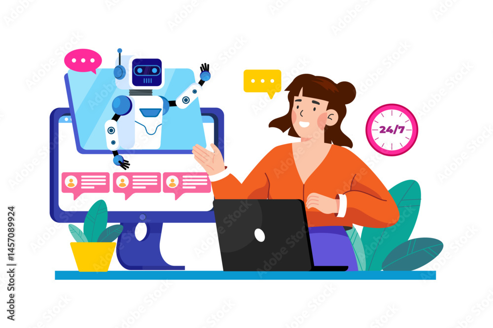 web ai user feedback illustration web ai user feedback illustration