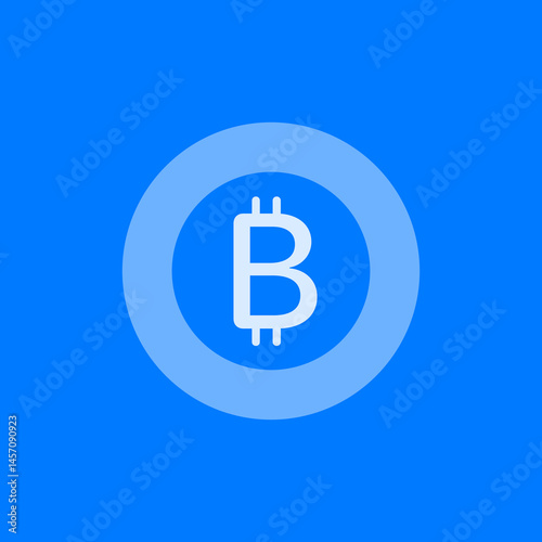Bitcoin Circle Icon
