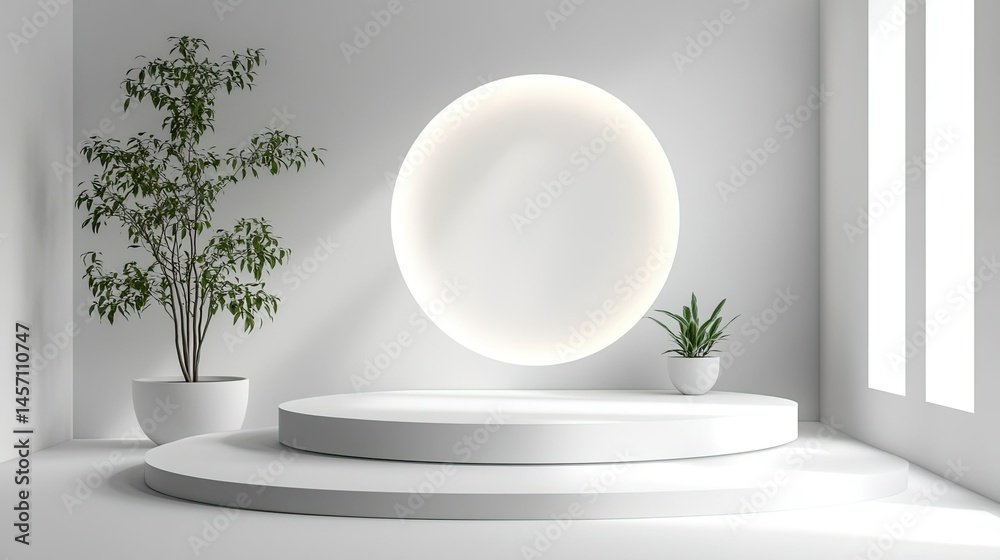 White Studio Background – Minimalist Design with Soft Lighting for Product Display -- White Studio Background – Minimalist Design with Soft Lighting for Product Display --
