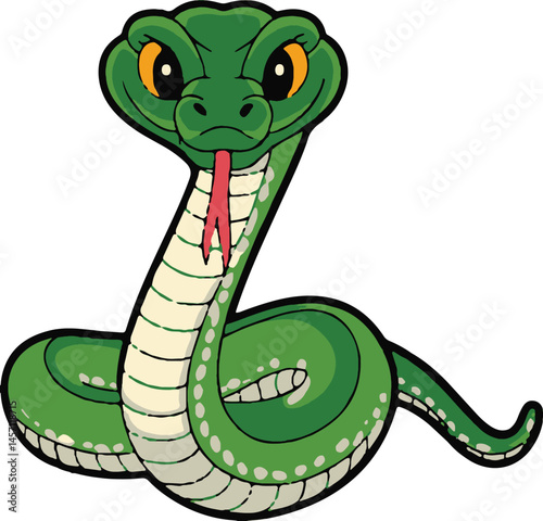 Green snake