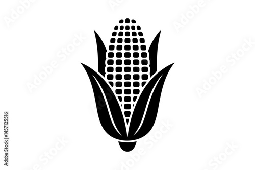 Corn icon with husk