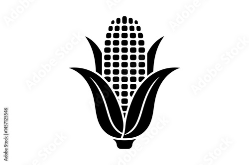 Corn icon with husk