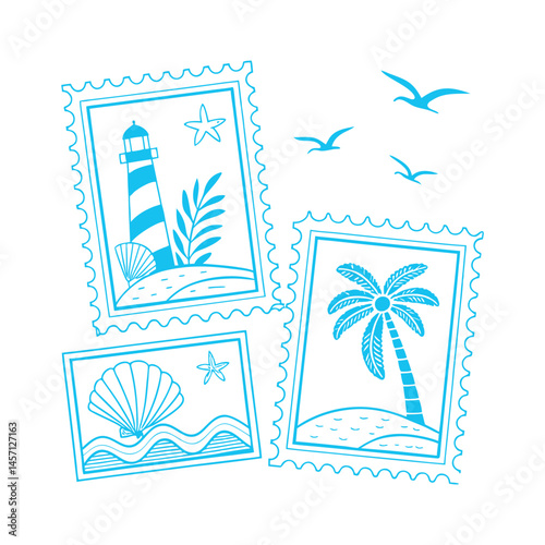 Marine Life and Symbols