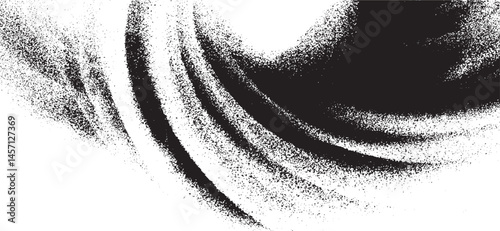 vector brush sroke texture. distressed uneven grunge background. abstract distressed vector illustration. overlay over any design to create interesting effect and depth. black isolated on white. eps10