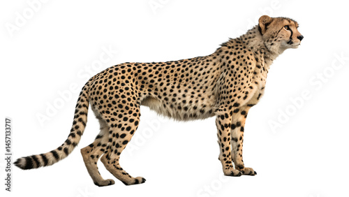 leopard with transparent background 